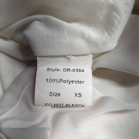 PINK Martini Dress Maxi Woman's Size XS Bird Floral Print Summer Lined‎ Braided - Picture 12 of 14